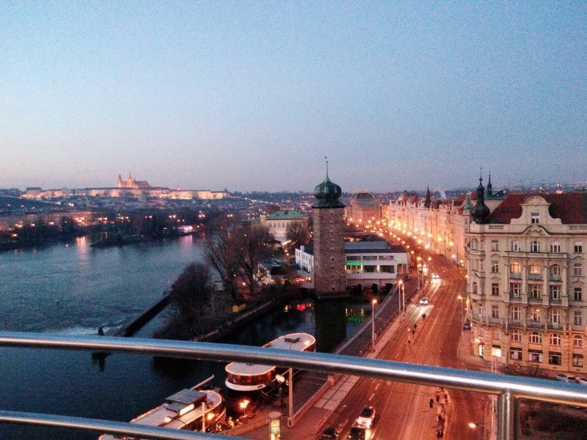 Apartment Vltava Praha Bagian luar foto